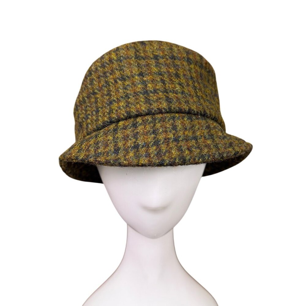 Puffin Gear Womens Multi-Color Wool Tweed Bucket Hat Harris Tweed